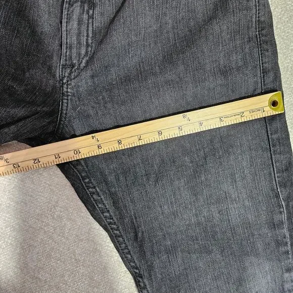 Levi’s 511 Black Slim Jeans 33x32 Mens Rear Zip Pockets - Picture 8 of 10